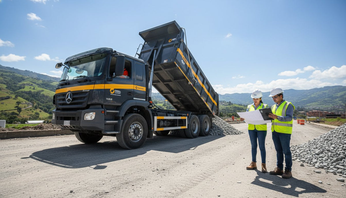 Triturado para vías y rellenos: Guía técnica para obras en Medellín 2026